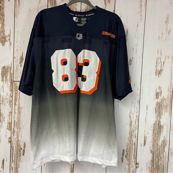Starter Jersey, Number 83. Size XL. In excellent condition. Blue Ombre to white! - Picture 1 of 5